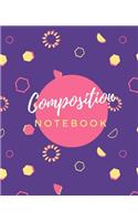 Composition Book: 7.5" X 9.25" with 100 pages