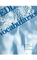 Steck-Vaughn Edl Core Vocabulary: Student Workbook