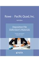 Rowe v. Pacific Quad, Inc.