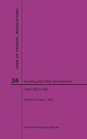 Code of Federal Regulations Title 24, Housing and Urban Development, Parts 200-499, 2020
