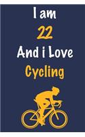 I am 22 And i Love Cycling