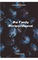 Our Family Recipes Journal