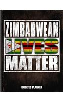 Zimbabwean Lives Matter Undated Planner