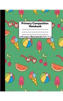 Primary Composition Notebook Story Journal