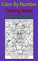 Color By Number Coloring Books For kids ages 8-12
