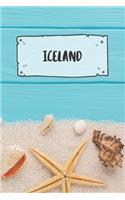 Iceland: Ruled Travel Diary Notebook or Journey Journal - Lined Trip Pocketbook for Men and Women with Lines