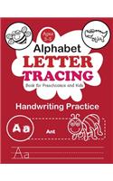 Alphabet Letter Tracing Book for Preschoolers and Kids Ages 3-5
