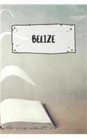 Belize: Ruled Travel Diary Notebook or Journey Journal - Lined Trip Pocketbook for Men and Women with Lines
