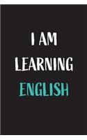 I am learning English