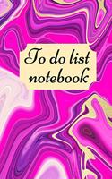 To do list Notebook
