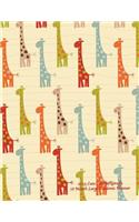 2019 Cute Colorful Giraffe 18 Month Large Academic Planner: July 2018 To December 2019 Weekly and Monthly Large 8.5x11 Organizer with Motivational Quotes(18 2019 Motivational Quotes Planners)