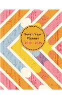 Seven Year Planner 2019 - 2025 Iniq: 2019-2025 Monthly Schedule Organizer - Agenda Planner for the next SEVEN YEARS/84 months calendar - 8.5 x 11 inches(7 Year Diary/7 Year Calendar/Logbook)