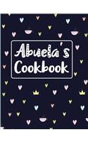 Abuela's Cookbook: Navy Blank Lined Journal(1 Abuela's Recipe Gifts)