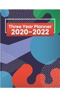 Three Year Planner 2020-2022