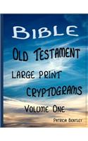 Bible Old Testament Large Print Cryptograms
