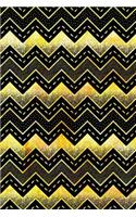 Bullet Journal Notebook Dot Dash Zigzag Pattern 6: Graph Design - 162 Numbered Pages with 150 Graph Style Grid Pages, 6 Index Pages and 2 Key Pages for Journaling, Writing, Planning and Doodling, for