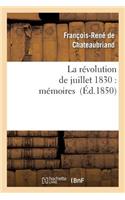 La Révolution de Juillet 1830: Mémoires