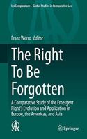 The Right to Be Forgotten