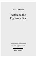 Pistis and the Righteous One: A Study of Romans 1:17 against the Background of Scripture and Second Temple Jewish Literature(235 Wissenschaftliche Untersuchungen zum Neuen Testament 2. Reihe)