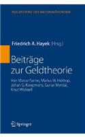 Beiträge zur Geldtheorie