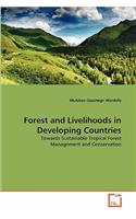 Forest and Livelihoods in Developing Countries