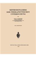 Methodenlehre Der Therapeutischen Untersuchung