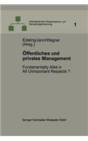Öffentliches und privates Management