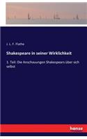 Shakespeare in seiner Wirklichkeit