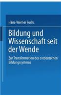 Bildung Und Wissenschaft Seit Der Wende