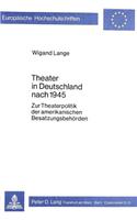 Theater in Deutschland nach 1945