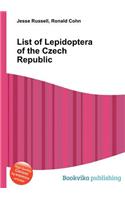 List of Lepidoptera of the Czech Republic