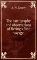 cartography and observations of Bering's first voyage