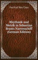 Rhythmik und Metrik in Sebastian Brants Narrenschiff (German Edition)
