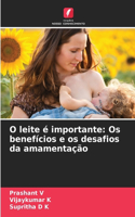 O leite é importante