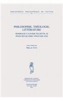 Philosophie, Theologie, Litterature