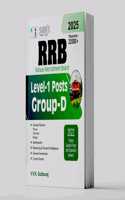 SURA`S RRB (Railway Recruitment Board) Level-1 Posts Group D Exam Book in English Medium 2025 Latest Updated Edition