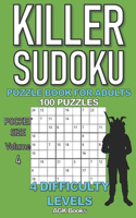 Killer Sudoku Puzzle Book for Adults