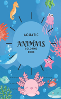 Aquatic Animals Coloring Book