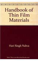 Handbook Of Thin Film Materials: Ferroelectric And Dielectric Thin Films, Volume 3