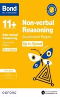 Bond 11+: Bond 11+ Non-verbal Reasoning Up to Speed Assessment Papers with Answer Support 10-11 years