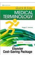 Medical Terminology Online with Elsevier Adaptive Learning for Quick & Easy Medical Terminology (Access Code and Textbook Package)