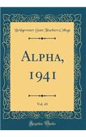 Alpha, 1941, Vol. 43 (Classic Reprint)