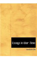 Essays in War-Time