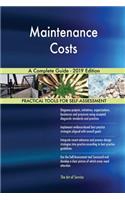 Maintenance Costs A Complete Guide - 2019 Edition