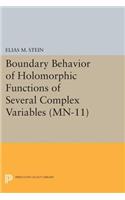 Boundary Behavior of Holomorphic Functions of Several Complex Variables. (Mn-11)