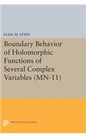 Boundary Behavior of Holomorphic Functions of Several Complex Variables