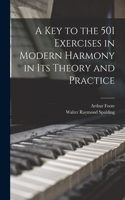 Key to the 501 Exercises in Modern Harmony in Its Theory and Practice