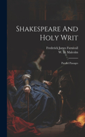 Shakespeare And Holy Writ