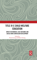 Title IV-E Child Welfare Education