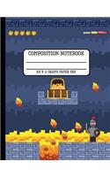 Composition Notebook Graph Paper 5x5